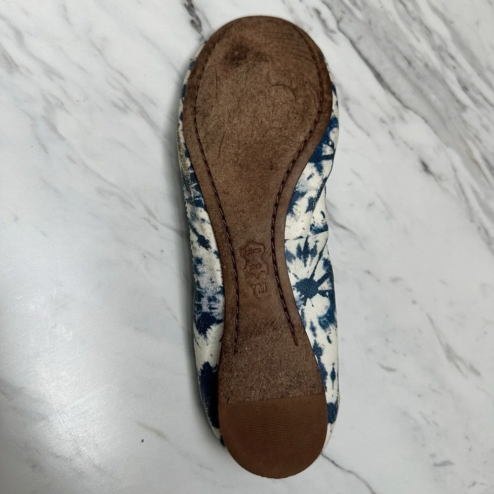 Tory Burch Caroline Ballet Flat Sz 7 Leather RIGHT Shoe ONLY Replacement Amputee